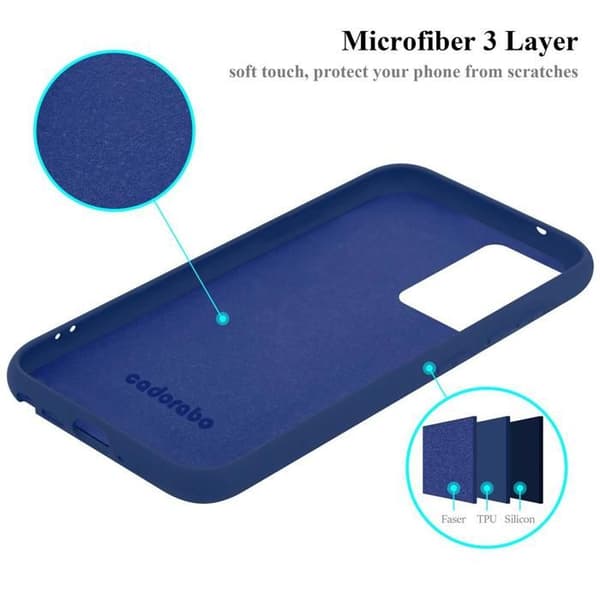 Skyddsfodral för Samsung Galaxy NOTE 20 ULTRA Stötabsorberande i LIQUID BLUE Blå