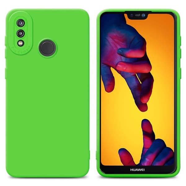 Skyddsfodral för Huawei P20 LITE 2018 / NOVA 3E i FLUID GRÖN Stötsäker Skyddsfodral Grön