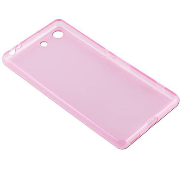Transparent stötsäker silikonfodral för Sony Xperia M5 Ros