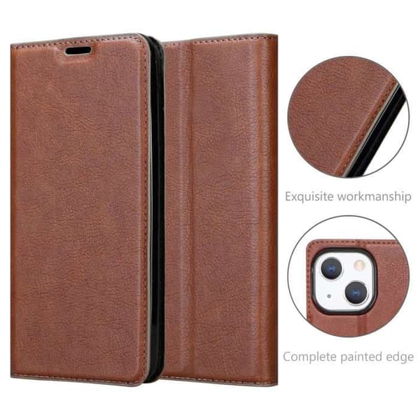 Etui för iPhone 13 MINI Fodral i MARRONE CAPPUCINO brun
