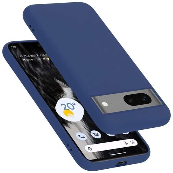 Skal för Google PIXEL 7 Stötabsorberande i LIQUID BLUE Blå