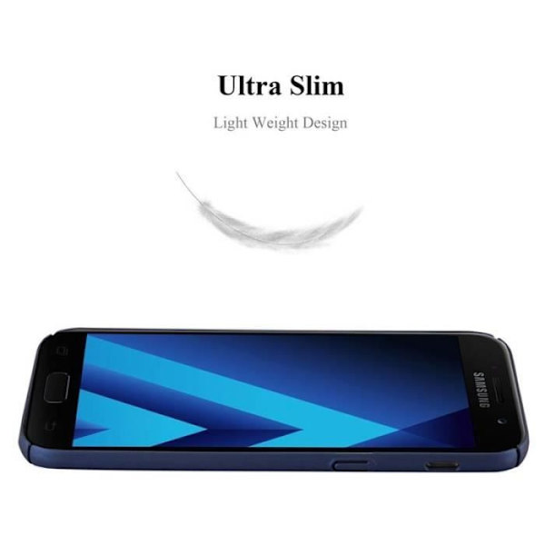 Cadorabo Fodral för Samsung Galaxy A5 2017 i METALLIC BLUE