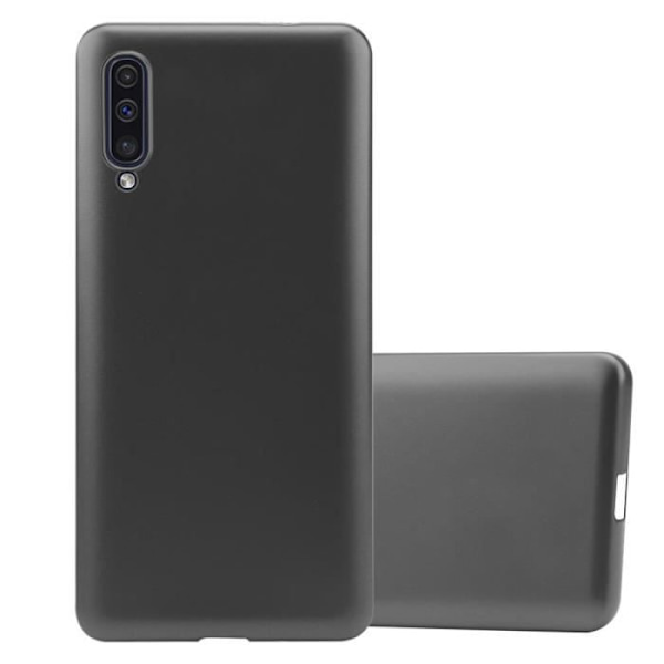 Coque - CADORABO - Samsung Galaxy A50 4G / A50s / A30s - Metalliskt Grå - Silicone TPU - Stötskydd METALLISK GRÅ