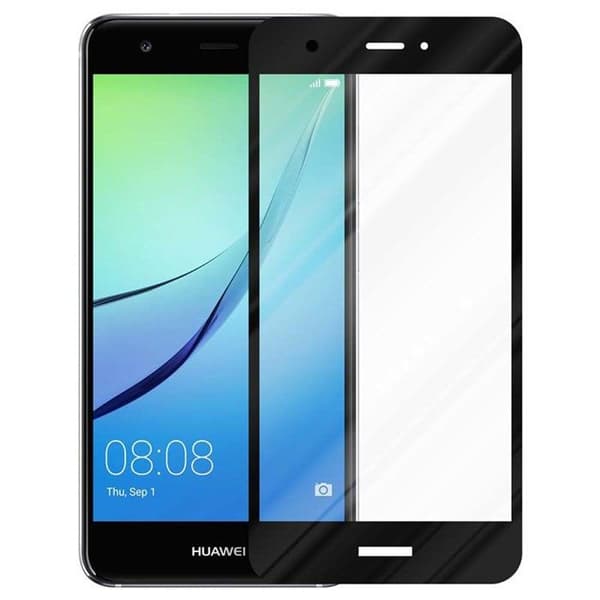 Helt härdat skärmskydd för Huawei NOVA 2 Svart