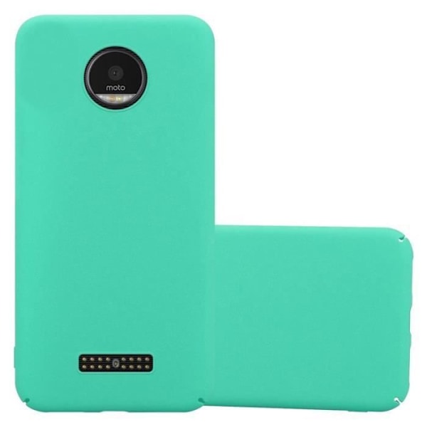 Coque - CADORABO - MOTO Z - Hård Skydd - Matt Design - Grön Färg Grön