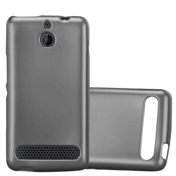 Skyddsfodral för Sony Xperia E1 Skyddsfodral i MATTSILVER Design Grå