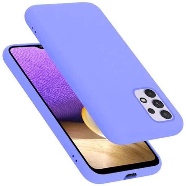 Coque - CADORABO - Samsung Galaxy A33 5G - LIQUID LIGHT PURPLE - Silikon TPU - Stötanpassande skydd VÄTSKA LJUSLILA