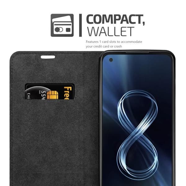 Fodral till Asus ZenFone 8, TURKOS BENSIN Blå