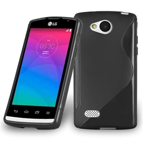 LG JOY JET BLACK Fodral Cadorabo DESIGN S Gel TPU Silikonskydd Fodral Cover Ultra Slim Bumper