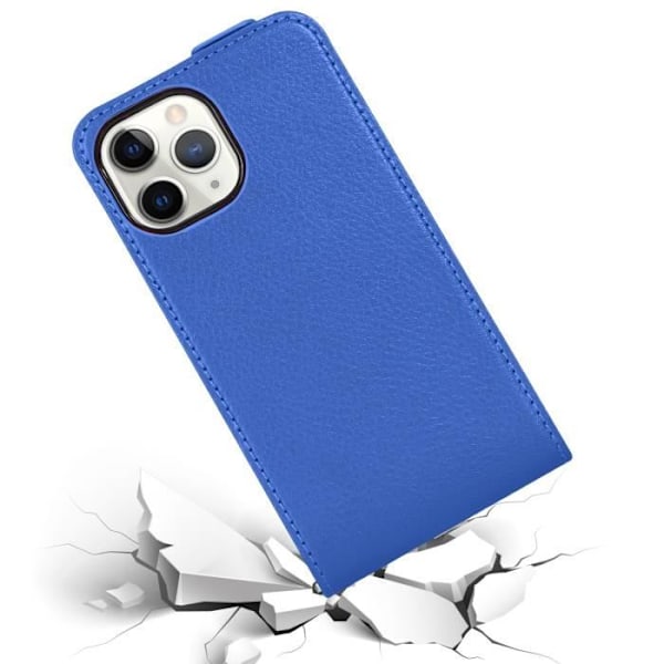 Coque - CADORABO - Apple iPhone 13 PRO - Släta konstläder - Himla blå - Flip-skydd HIMLABLÅT