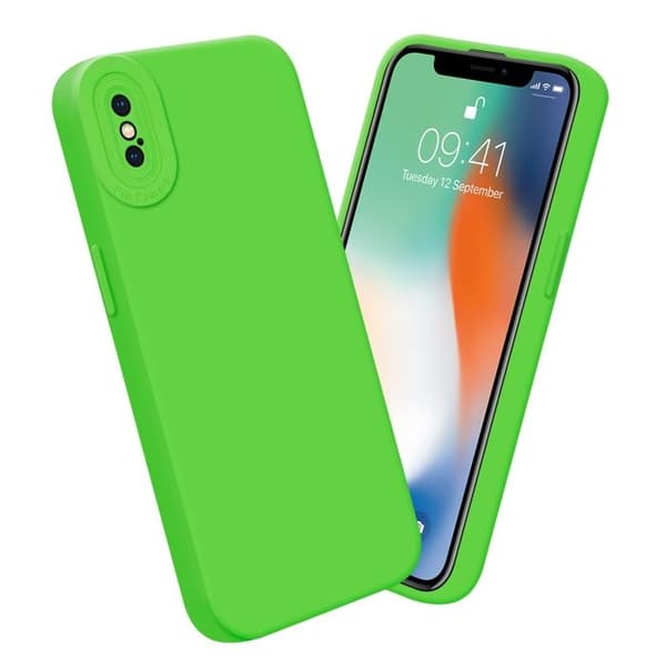 Skyddsfodral för iPhone X / XS i FLUID GRÖN Stötsäker Grön