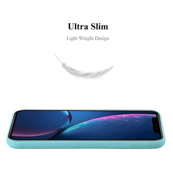 Coque - CADORABO - Apple iPhone XR - Skydd i mjuk TPU-silikon - Stötsäker - Tunn design Blå