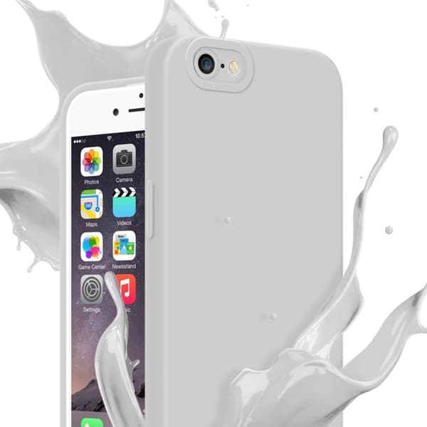 Skyddsfodral för iPhone 6 / 6S i FLUID VIT Stötsäker Vit