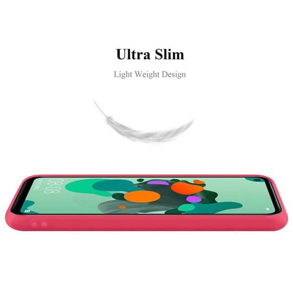 Skyddsfodral för Huawei MATE 30 LITE CANDY RÖD Stötsäker Silikon Röd