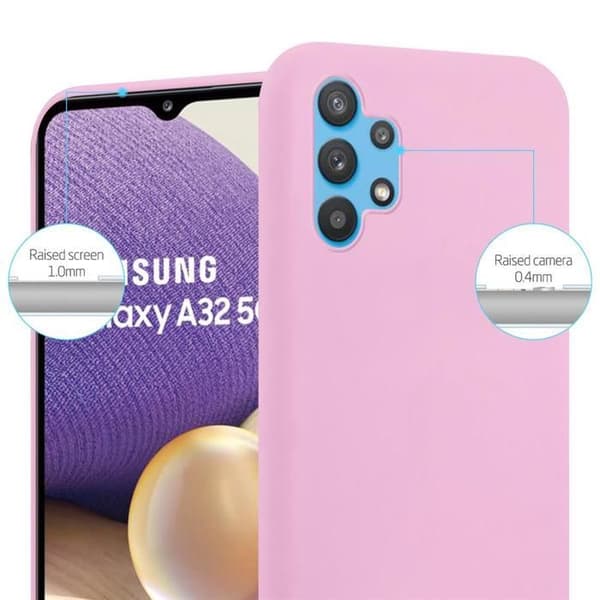 Skyddsfodral för Samsung Galaxy A32 4G CANDY ROSE VIF Stötskydd Silikon Ros