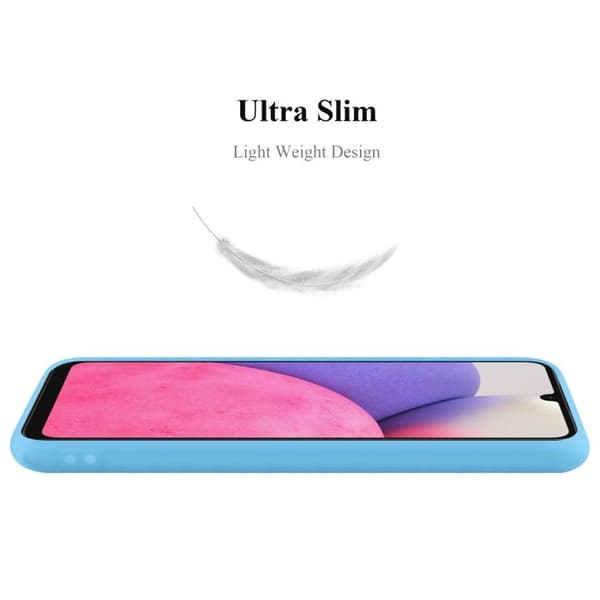 Skyddsskal för Samsung Galaxy A33 5G CANDY BLÅ Stötsäker Silikon Blå
