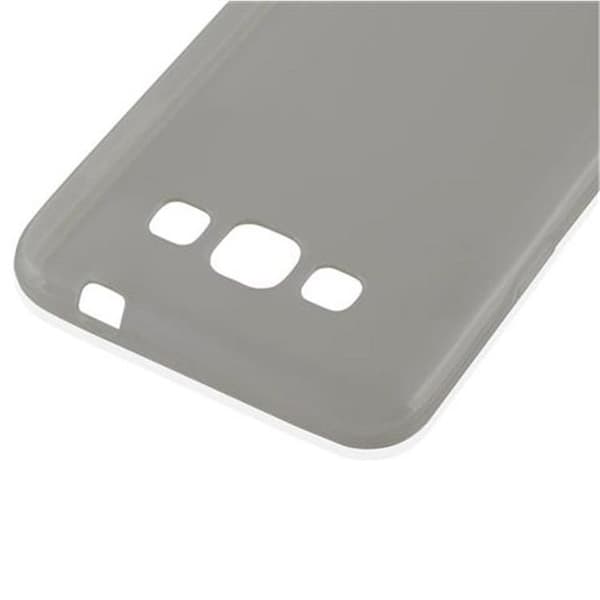 Transparent stötsäker silikonfodral för Samsung Galaxy GRAND 3 Svart