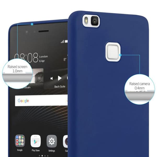 Skyddsfodral för Huawei P9 LITE 2016 / G9 LITE MÖRKBLEU Stötskydd Silikon Blå