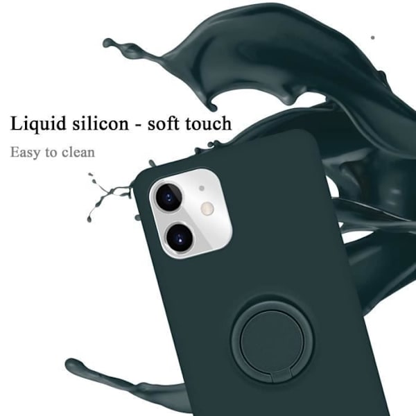 Coque - CADORABO - iPhone 11 - Silicone TPU - Ljusgrön - Stötskydd Ljusgrön