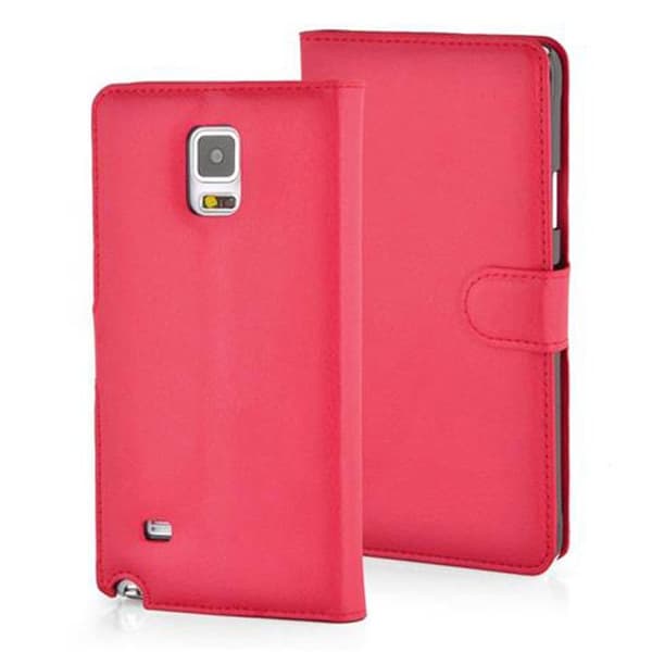 Etui för Samsung Galaxy NOTE 4 i KIRSCHRÖD Röd