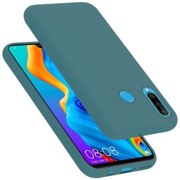 Coque - CADORABO - Huawei P30 LITE - Silikon TPU - Ljusgrön - Lätt skydd Ljusgrön