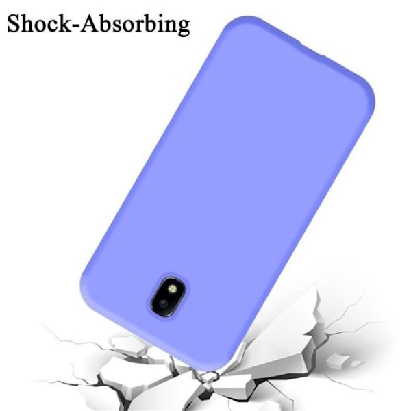 Cadorabo skal för Samsung Galaxy J5 2017 / J5 PRO / J530 - i Lila - Flexibel TPU-silikon Lila