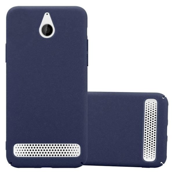 Coque - CADORABO - Sony Xperia E1 - Hårdskydd - Matt Design - Blå Färg Blå