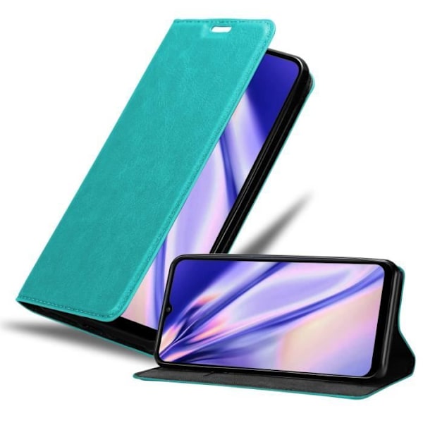 Coque för Samsung Galaxy A03s - CADORABO - Petrolturkos - Mjuk - Magnetisk Turkos olja