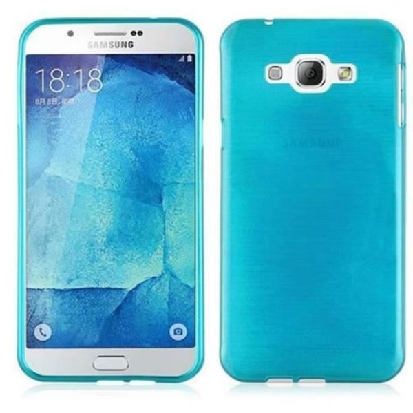 Fodral Samsung Galaxy A8 2015 (5) TURQUOISE Cadorabo DESIGN BORSTAD TPU Silikonskydd Fodral Skydd Ultra Slim Bumper