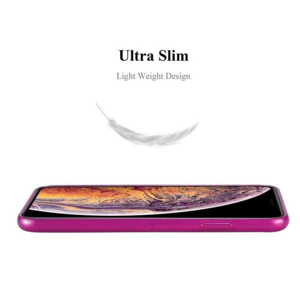 Skal för iPhone XS MAX ROSA Stötskydd Ros