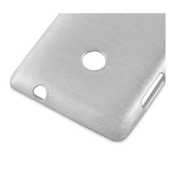 Skyddsskal för Nokia Lumia 525 SILVER Stötskydd Grå