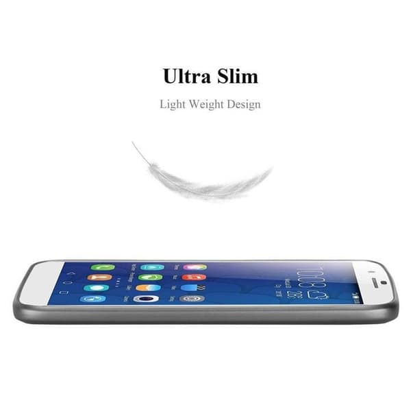 Skyddsfodral för Honor 6 PLUS Skyddsfodral i MATTS GRÅ METALLISK design Grå