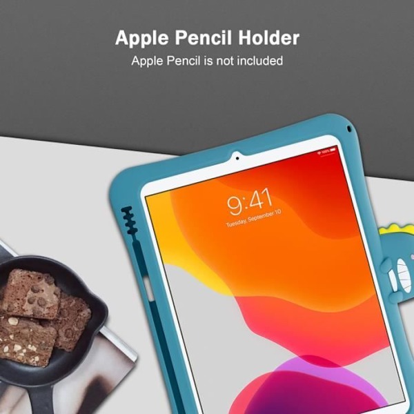 Etui för iPad MINI 5 - CADORABO - Design Dinosaurie - TPU Skydd - Praktisk Stöd - Lätt och Solid Färgad