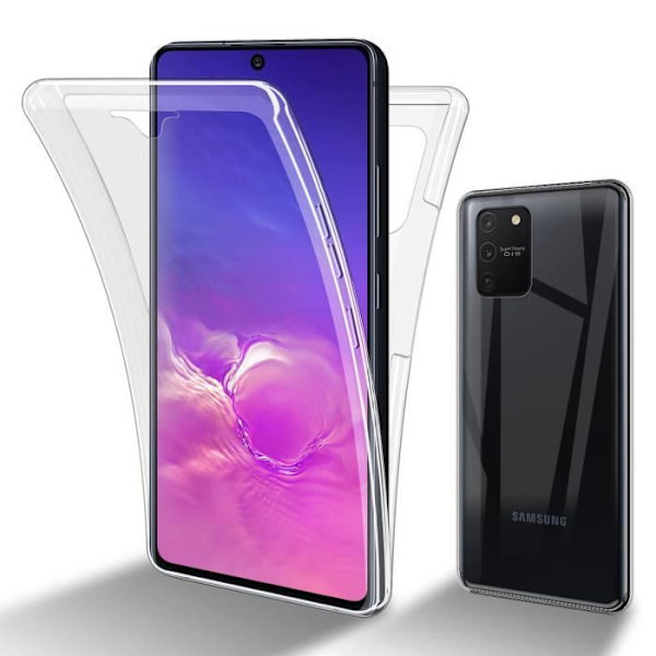 Cadorabo Fodral för Samsung Galaxy A91 / S10 LITE / M80s i genomskinligt fodral 360° helkroppsskydd Skärmskydd