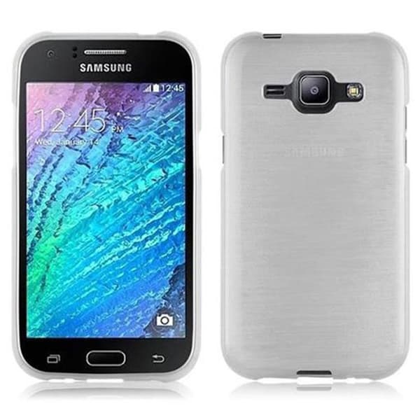 Skyddsfodral för Samsung Galaxy J1 2015 SILVER Stötskydd Grå