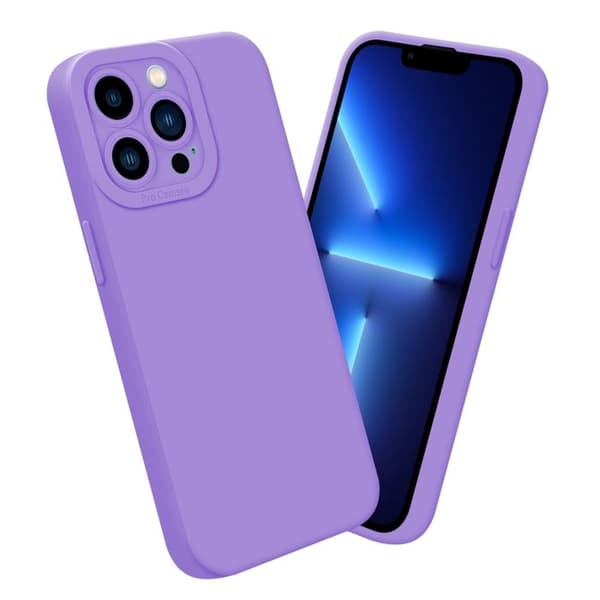 Skyddsfodral för iPhone 13 PRO MAX i LJUS VIOLETT Antichock Violett
