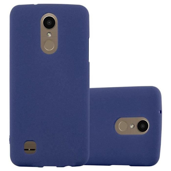 Coque - CADORABO - LG K10 2017 US Version - Skydd i mjukt TPU-silikon - Stötsäker - Elegant Blå