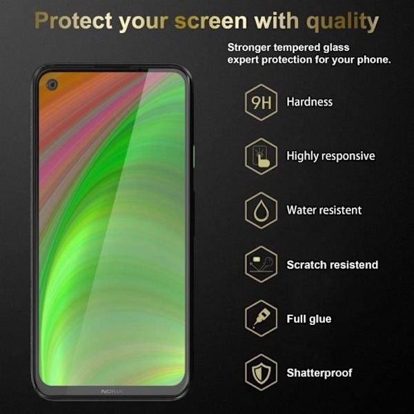 Cadorabo skyddsglas för Nokia 3.4 i HIGH TRANSPARENT Skärmskydd Härdat Härdat Transparent