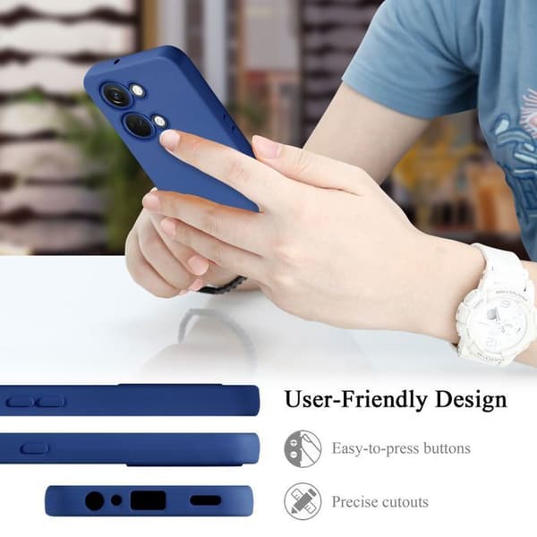 Skyddsfodral för OnePlus Nord 3 5G Stötskydd i LIQUID BLUE Blå