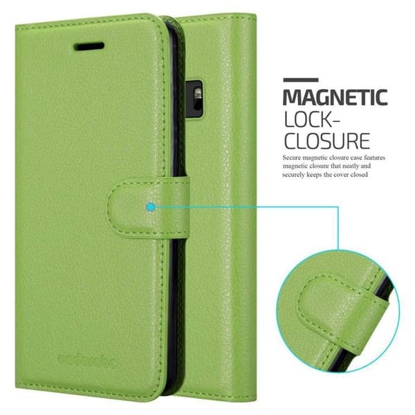 Etui för HTC ONE M10 i PAPAGEI GRÖN Grön