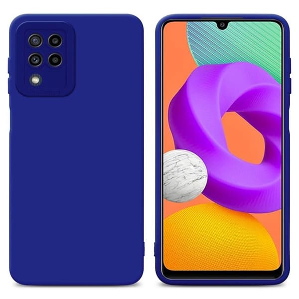 Skyddsfodral för Samsung Galaxy M22 / M32 4G i FLUID BLÅ Stötsäker Blå