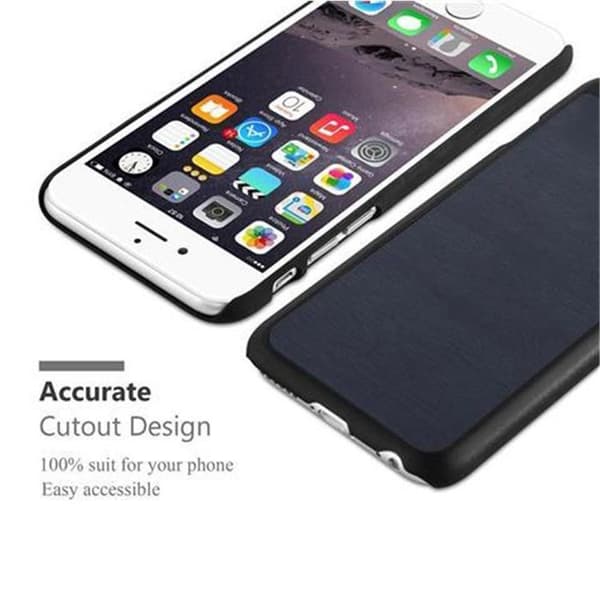 Hårdskal för iPhone 6 / 6S i WOODY BLÅ Skyddande Trädesign Blå