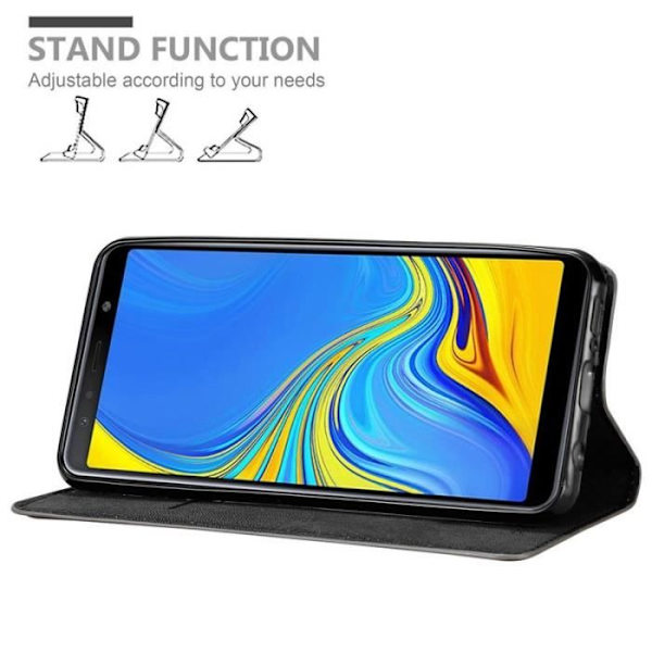Cadorabo Fodral för Samsung Galaxy A7 2018 i KAFFEBRUNT