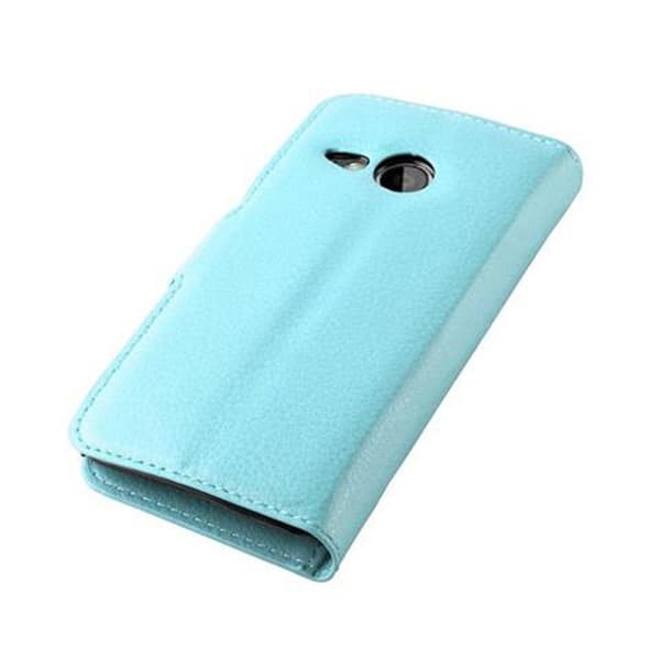 Etui för HTC ONE M8 MINI i PASTELLBLÅ Blå