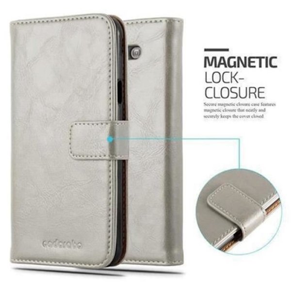 Samsung Galaxy J3 2017 (7) Fodral US Version i CAPPUCINO BROWN by Cadorabo (LYXdesign) Helt skyddsfodral med flipskydd