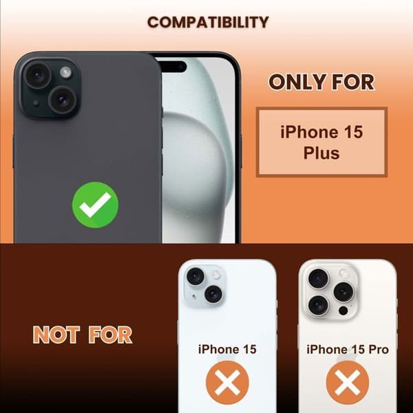 Härdat glas för iPhone 15 PLUS Skärmskydd Vit