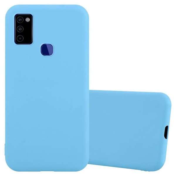 Skyddsfodral för Samsung Galaxy M51 US Version CANDY BLÅ Stötsäker Silikon Blå
