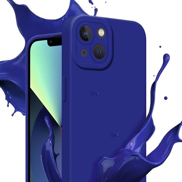 Skyddsfodral för iPhone 14 PLUS i FLUID BLÅ Stötsäker Blå