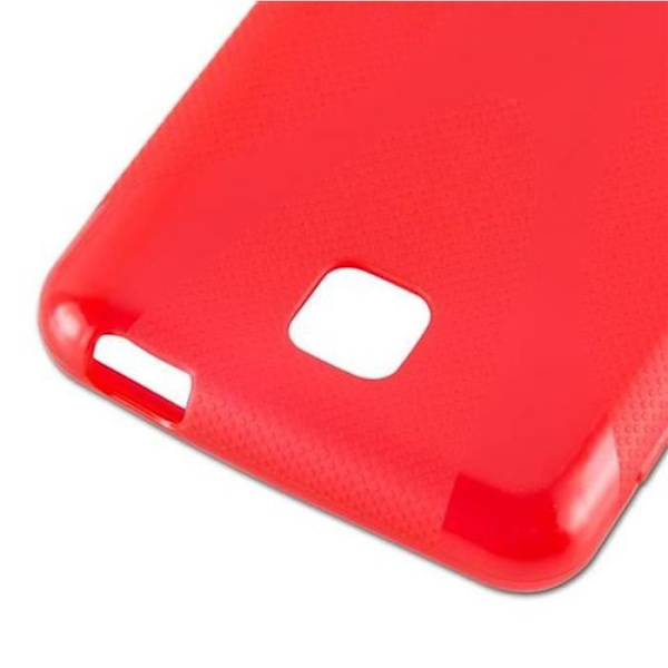LG OPTIMUS F5 Fodral i CHERRY RED från Cadorabo DESIGN