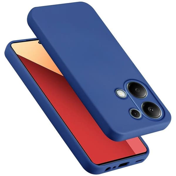 Skal för Redmi Note 13 pro 4G Stötabsorberande i LIQUID BLUE Blå